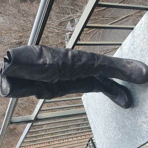 Women's Black Leather Size 8.5 Jessica Simpson Boots